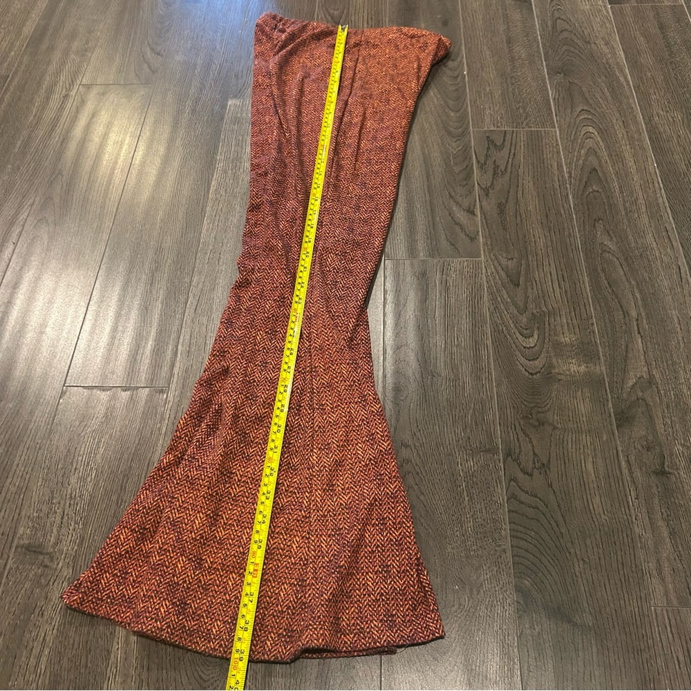 Forever 21 Brown Flare Pants with Vintage Charm - Picture 7 of 7